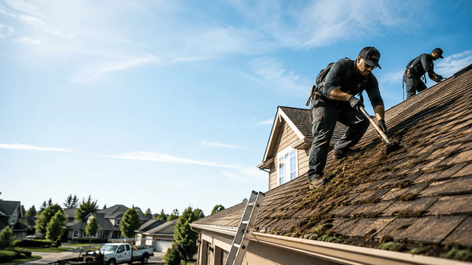 Roof Moss Removal in Walkertown, NC near me